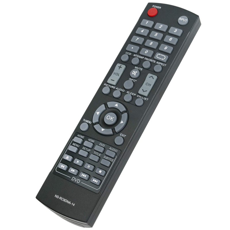 Beyution New NS-RC9DNA-14 Replacement Remote Control fit for Insignia LED LCD HDTV NS-32DD200NA14 NS-20ED310NA15 NS-24ED310NA15 NS-28DD310NA15 NS-32DD310NA15 NS-24DD220NA16 NS-28DD220NA16 NS-32DD220NA16 - Image 2